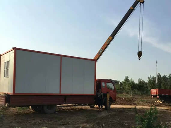 20尺集裝箱活動房圖