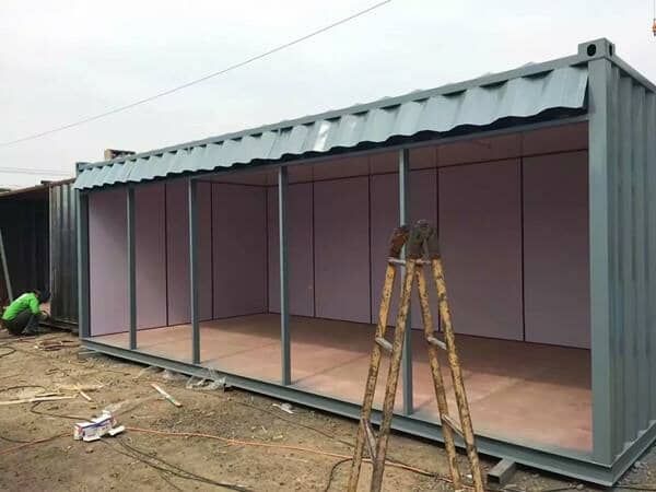 焊接式集裝箱活動(dòng)房圖