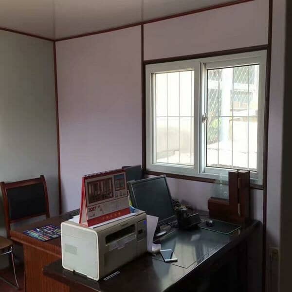 瓦楞集裝箱活動(dòng)房室內(nèi)圖